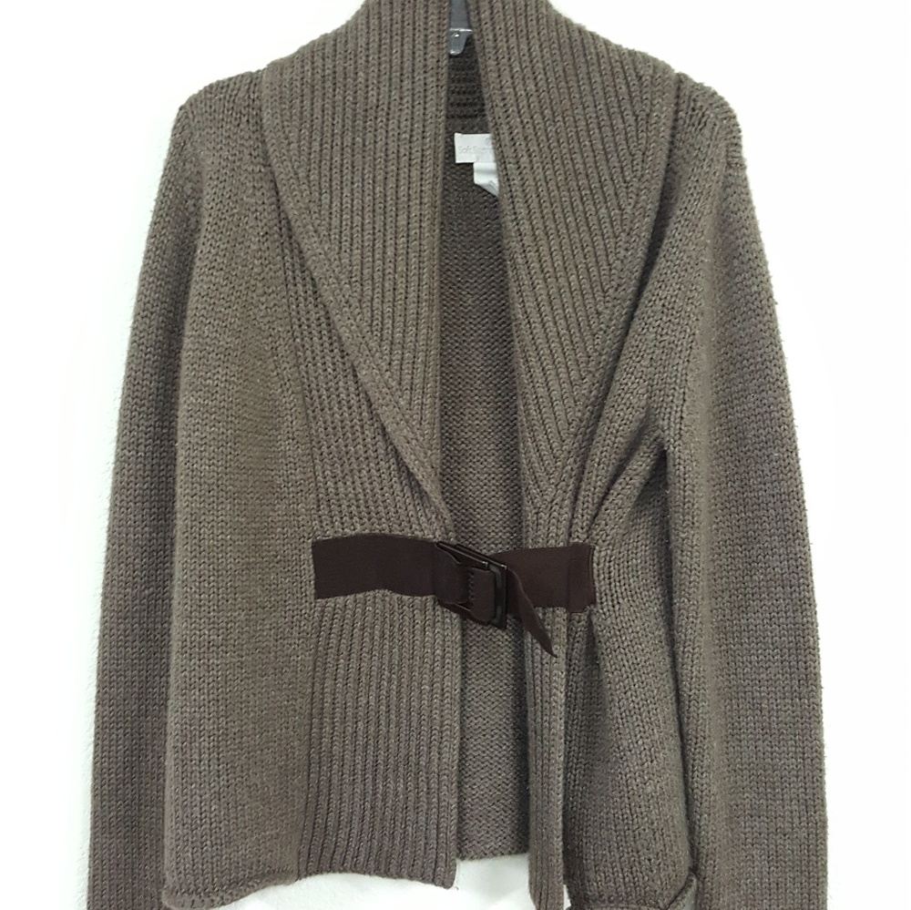 Soft Surroundings Sz M Heavy Knit Sweater